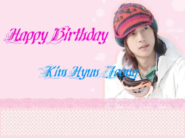 kim hyun joong happy birthday Pictures, Images and Photos