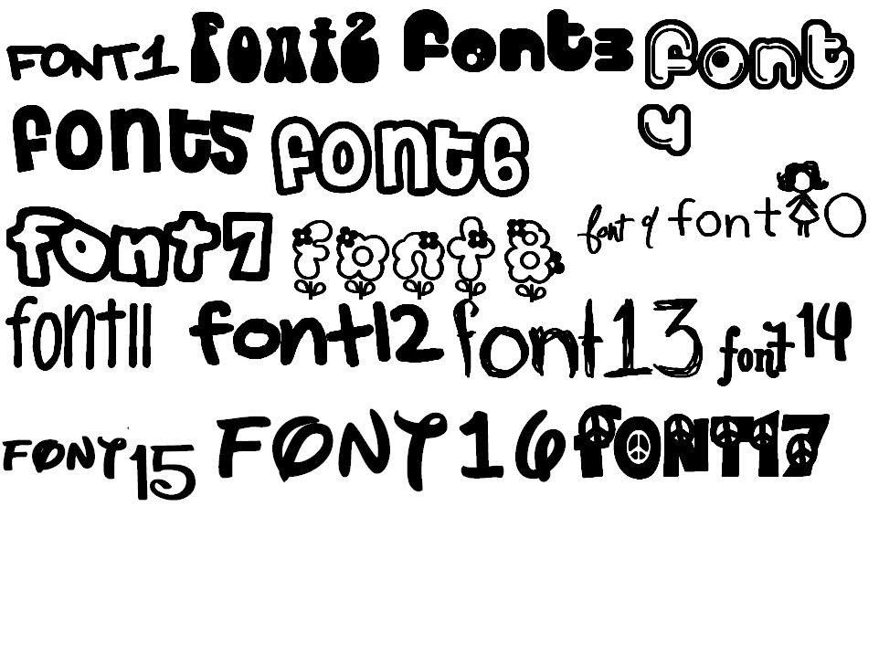 Hello Kitty Font