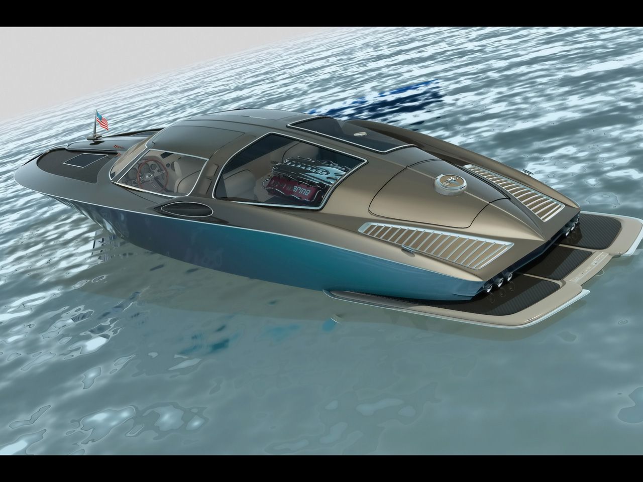 1963-Chevrolet-Corvette-Boat-Design-by-B