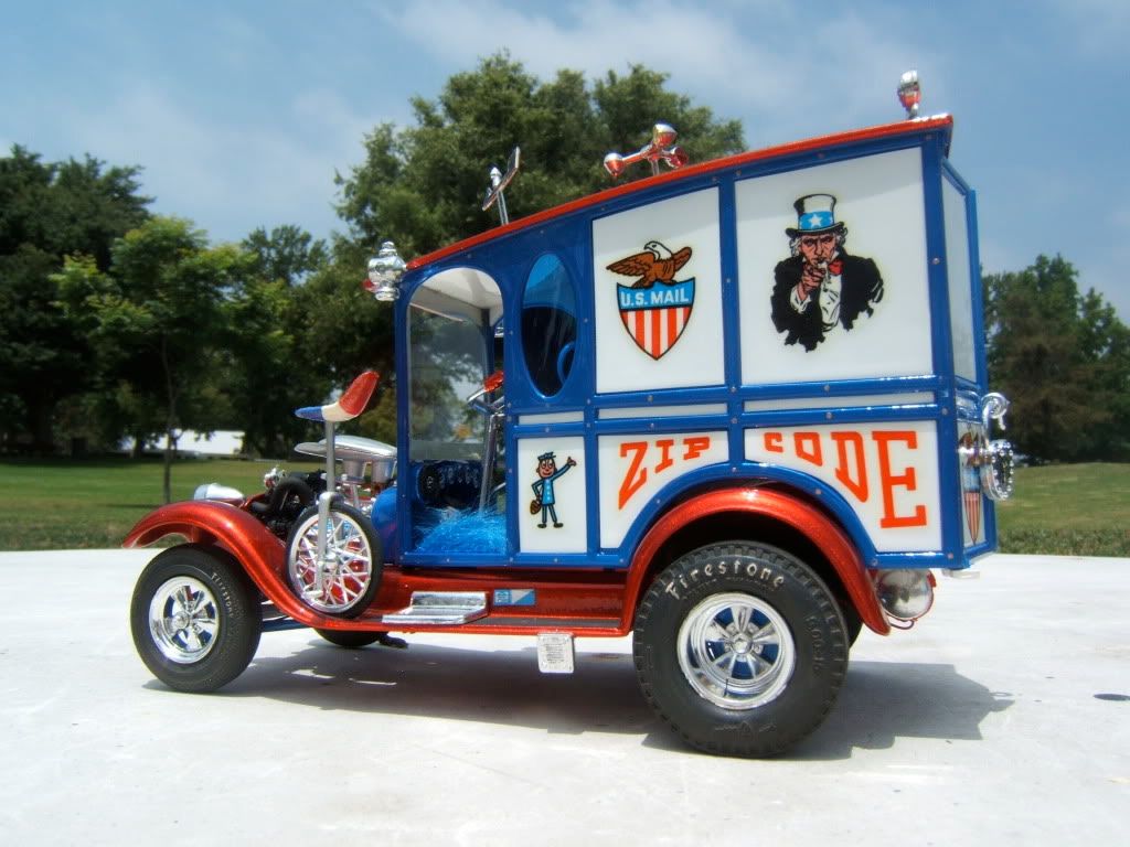 Barris " Mail Truck " Under Glass Model Cars Magazine Forum