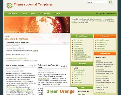 Free Sexy orange   Wordpress Template