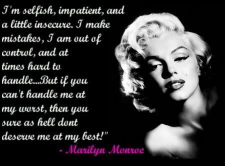 quotes on ambition. monroe quotes about men.