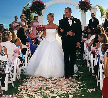 For your beach wedding ceremony you may want to opt for an ordained 