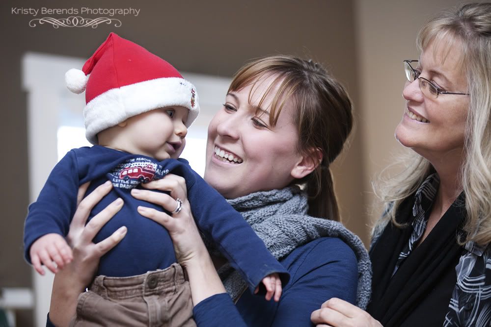 April and Luke Christmas 1