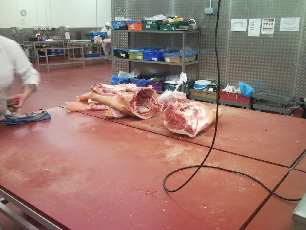 on the meat subject heres some pics of the time i went to the butchers with