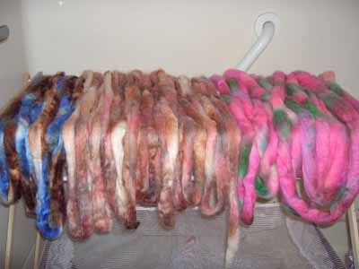 crystal city fibers dye work