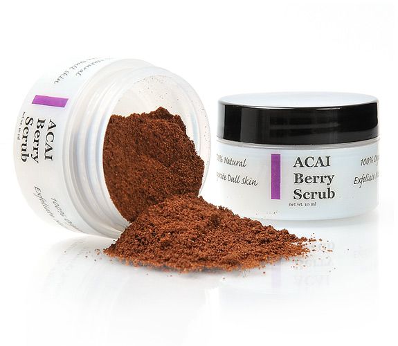 acai scrub skin care exfoliate 100 organic ebay acai scrub skin care exfoliate 100 organic ebay
