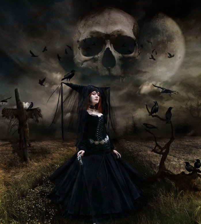 Gothic witch Pictures, Images and Photos