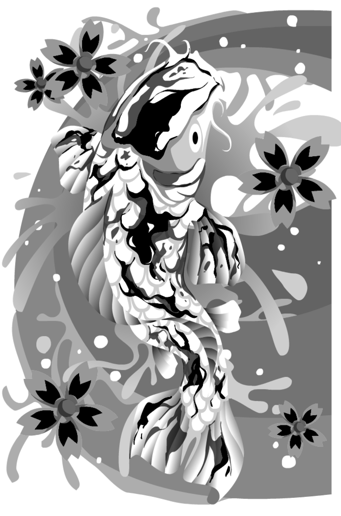 Black And White Koi Photo by forest83 | Photobucket