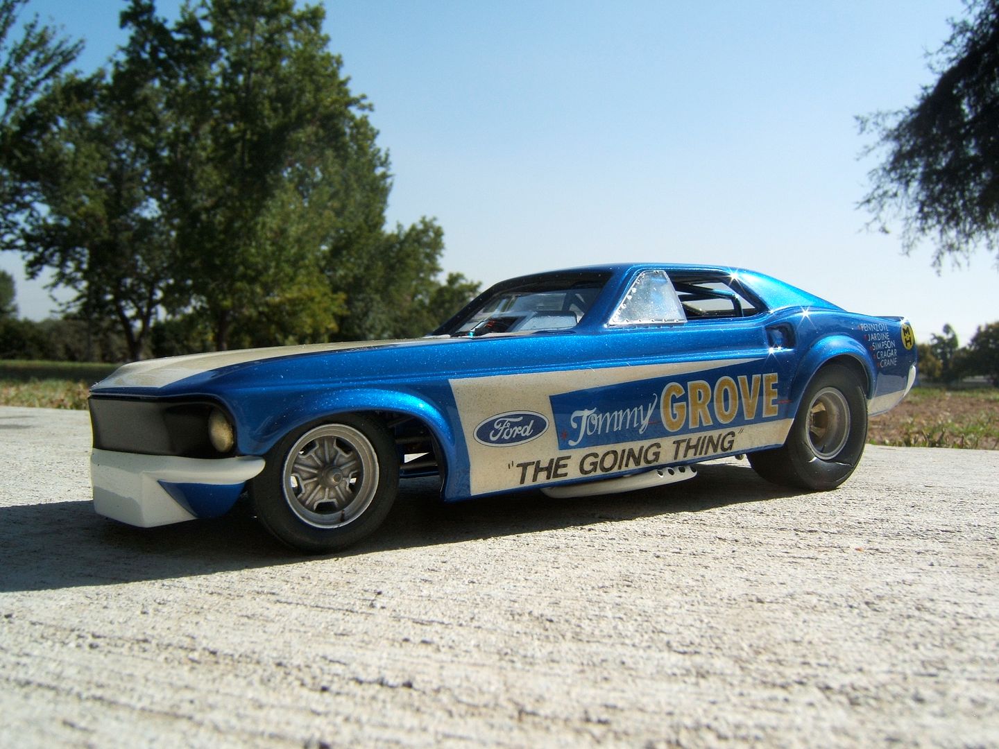 Mickey Thompson Mustang AA/FC - Drag Racing Models - Model Cars ...