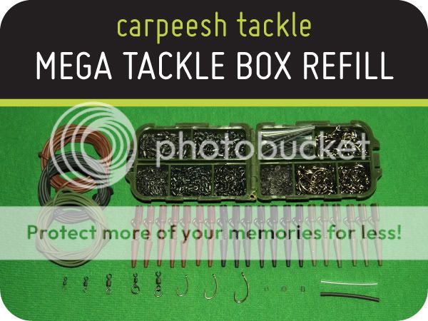 Tackle box is for display purposes only and is not included in the