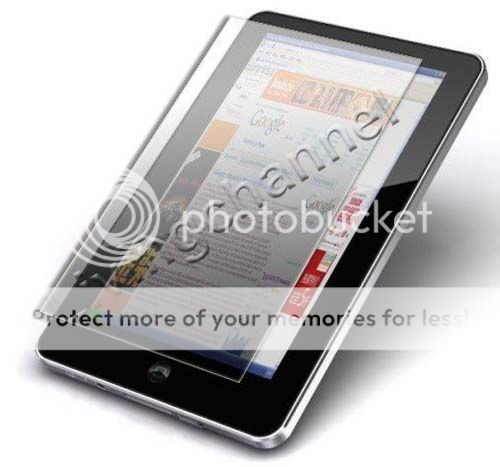 LCD Screen Protector for 7 Android TABLET MID Epad Apad Superpad PC